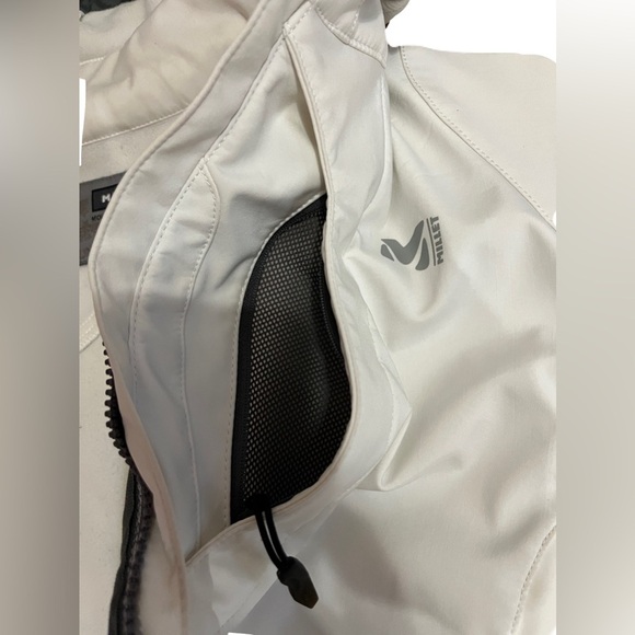 Millet Mountain By Experience women’s medium softshell jacket, white - Picture 3 of 10